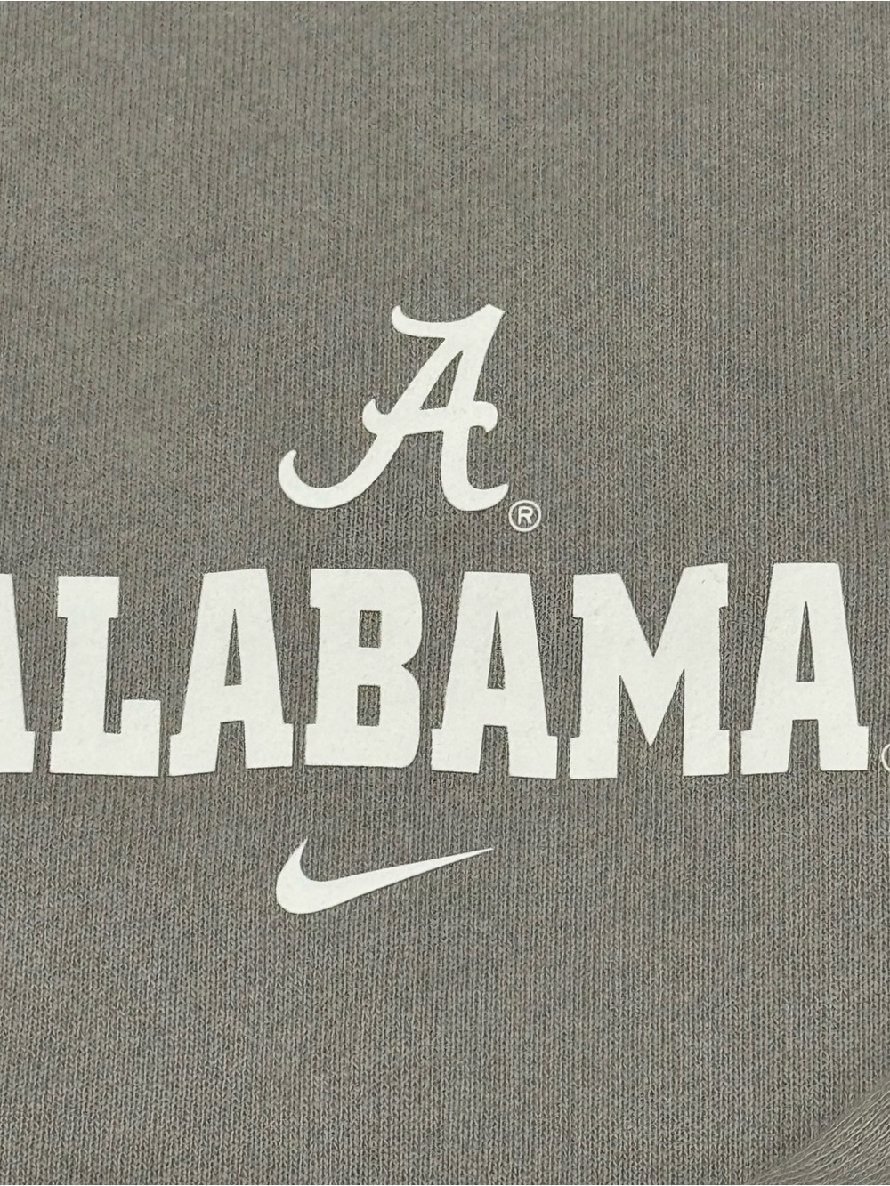 Nike Alabama Crimson Tide Mens 3XL gray On-Field Crewneck Sweatshirt NWT - Picture 7 of 9